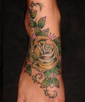 Å»Ã³Å‚ta rÃ³Å¼a i listki