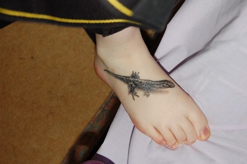 MaÅ‚a jaszczurka 3D