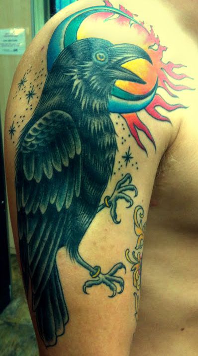 Czarny kruk i ksiÄ™Å¼yc